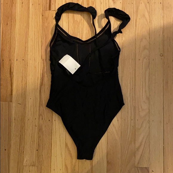 TopShop Embroidered One Piece - Picture 3 of 3